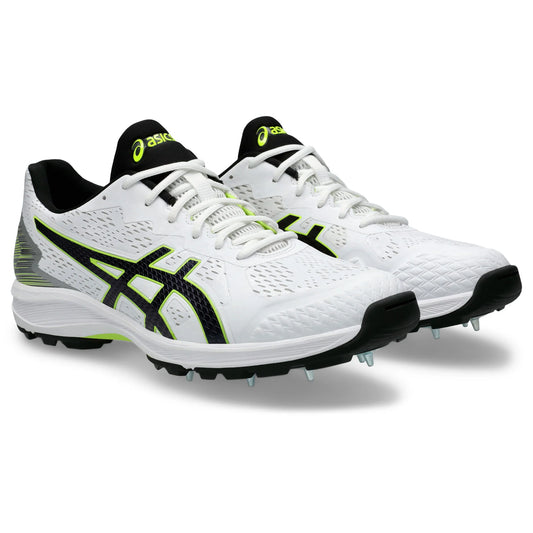 Asics Strike Rate FF Cricket Spikes White/Black