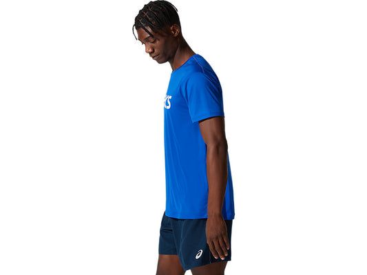 Asics Silver Top Asics Blue/Brilliant White Mens