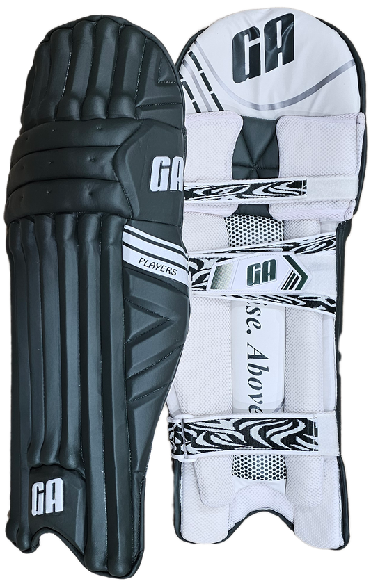 GA Players Batting Pads Bottle Green