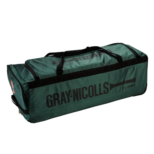 Gray Nicolls GN 1500 Cricket Wheelie Bag Green