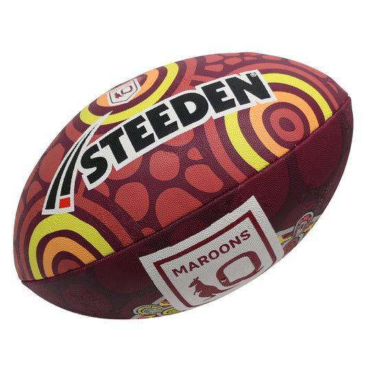 Steeden State of Origin First Nations QLD Supporter Ball Size 5