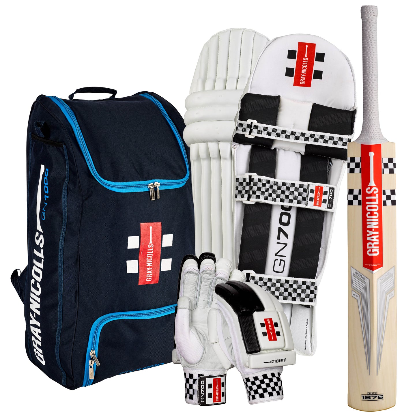 Gray Nicolls Nova 4.0 English Willow Cricket Set Adult
