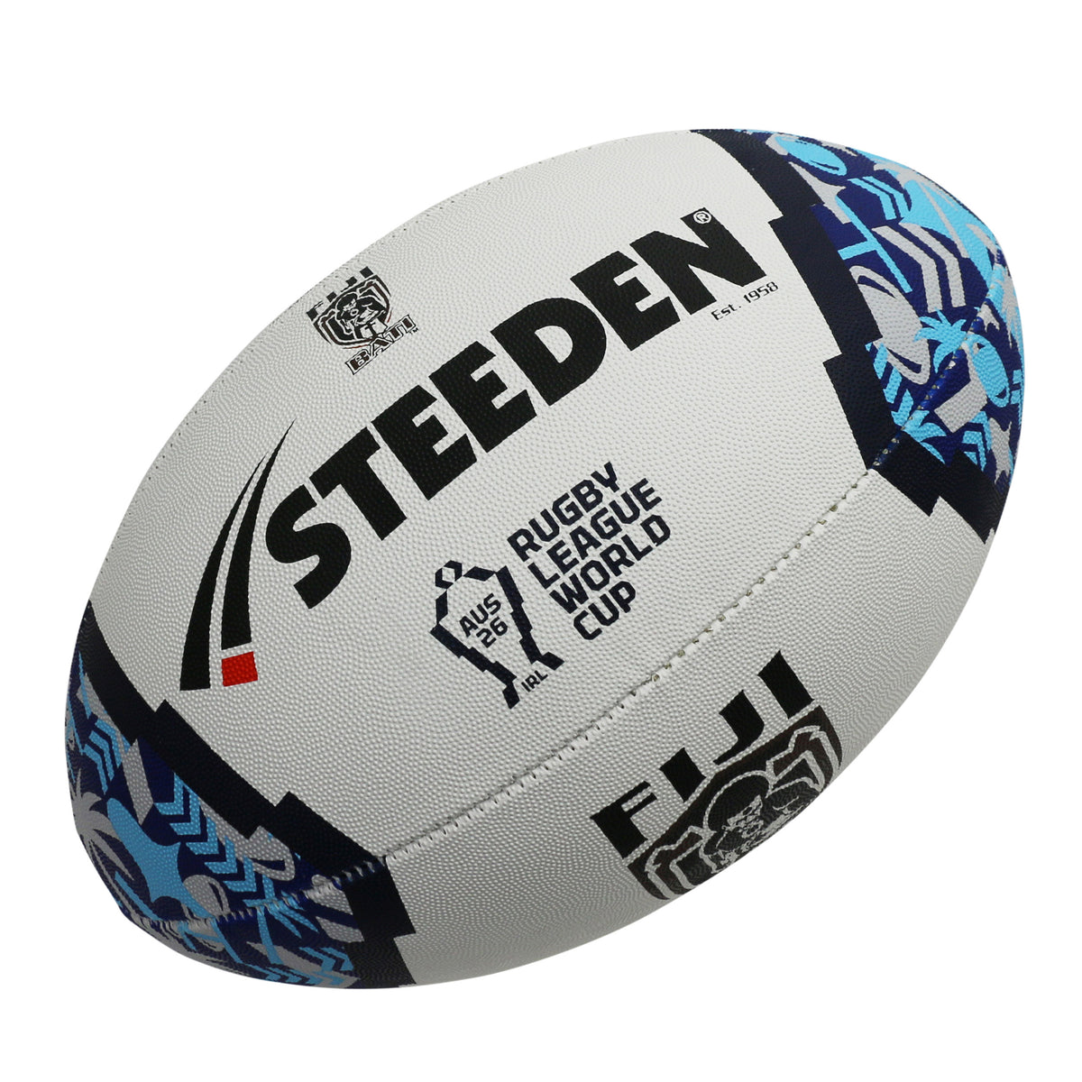 Steeden Rugby League World Cup 2026 FIJI Bati Supporter Ball