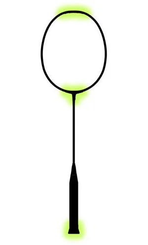 Yonex Astrox 99 Play Badminton Racquet (White Tiger) Strung 4U5