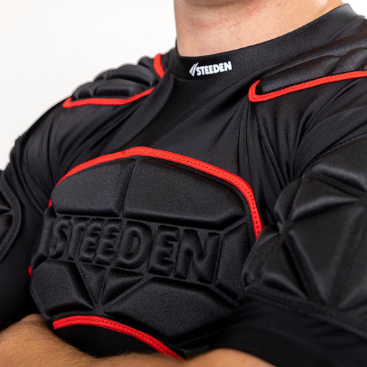 Steeden Bull 5.0 Shoulder Pads Black