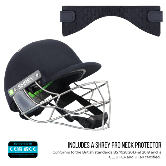 Shrey KOROYD Steel Grill Cricket Helmet with Neck Guard