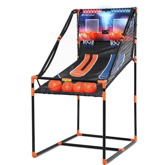 E-JET GAMES ARCADE BASKETBALL - DOUBLE SHOT - LIGHT UP