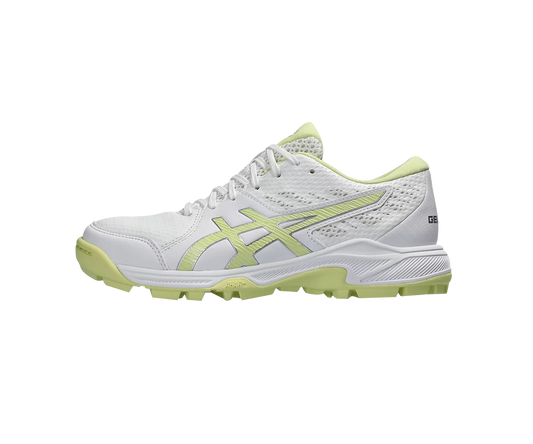 Asics Gel Peake 2 Women's Cricket Rubber Shoe White/Huddle Yellow