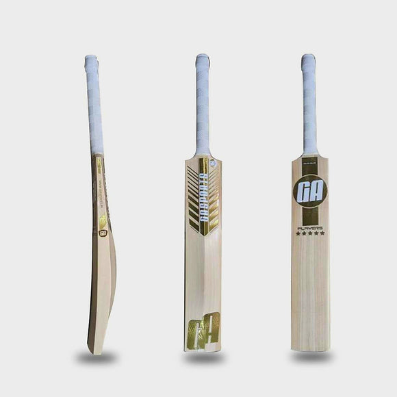 GA Players Short Handle English Willow Cricket Bat