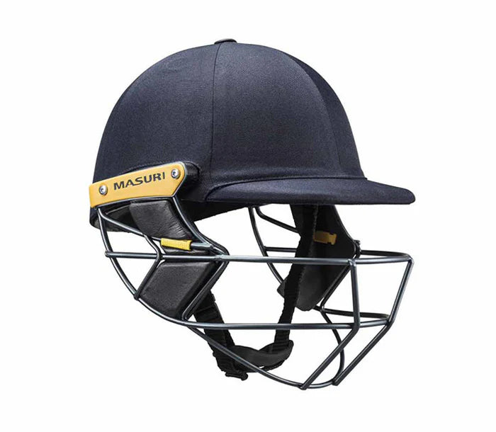 Masuri Tline Steel Wicket Keeping Helmet Navy