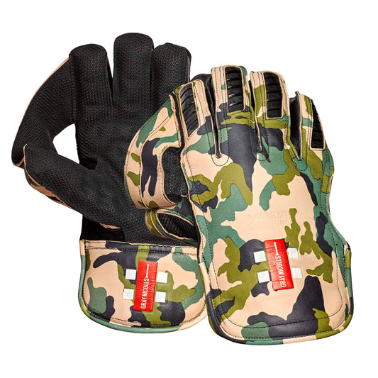 Gray Nicolls Limited Edition Players Camo Wicket Keeping Gloves