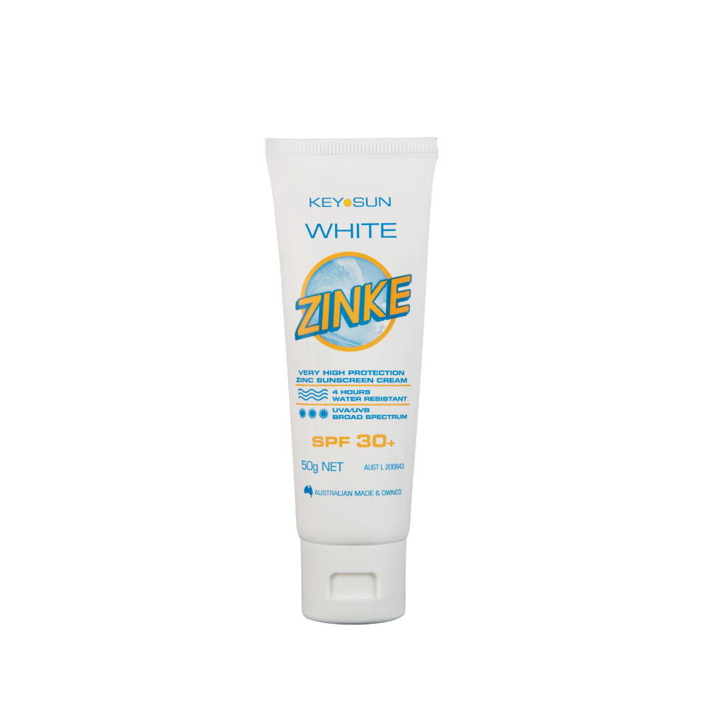 Key Sun White Zinke SPF30+ 50g Tube