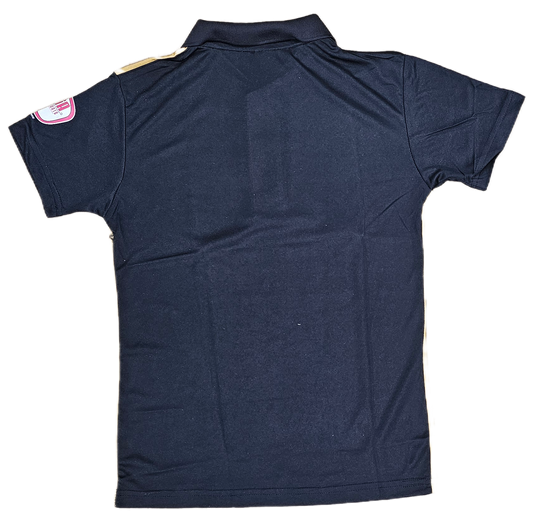 Black and Gold Playing Shirt and Trouser Juniors Slim Fit