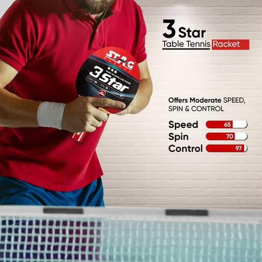 STAG 3 Star Table Tennis Racket