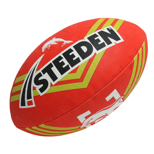 Steeden NRL Supporter Ball Dolphins Size 5