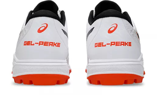 Asics Gel Peake 2 Cricket Rubber Shoe White/Black