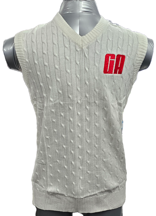 GA Sleeveless Cricket Sweater