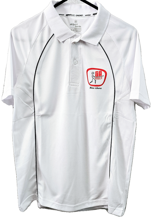 GA Cricket Shirt Short Sleeves Slim Fit