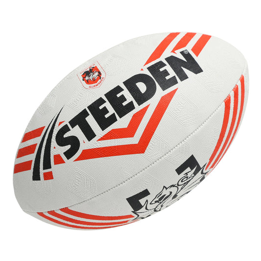 Steeden NRL Supporter Ball Dragons Size 5