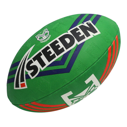 Steeden NRL Supporter Ball Warriors Size 5