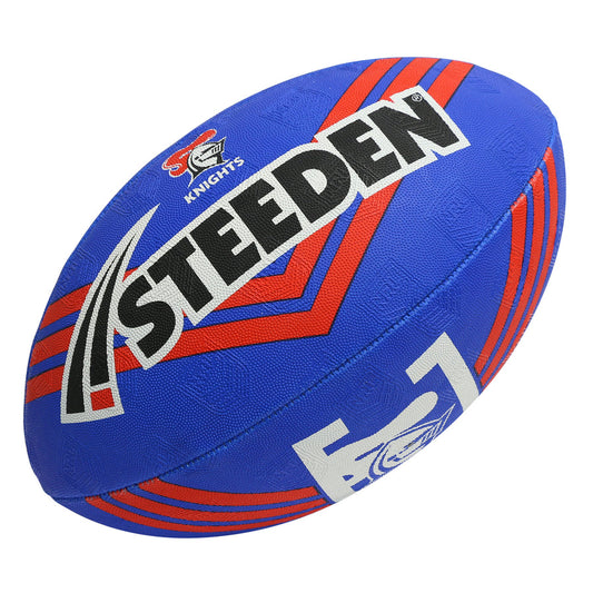 Steeden NRL Supporter Ball Knights Size 5