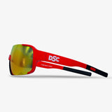 DSC Speed Polarized Cricket Sunglasses Red