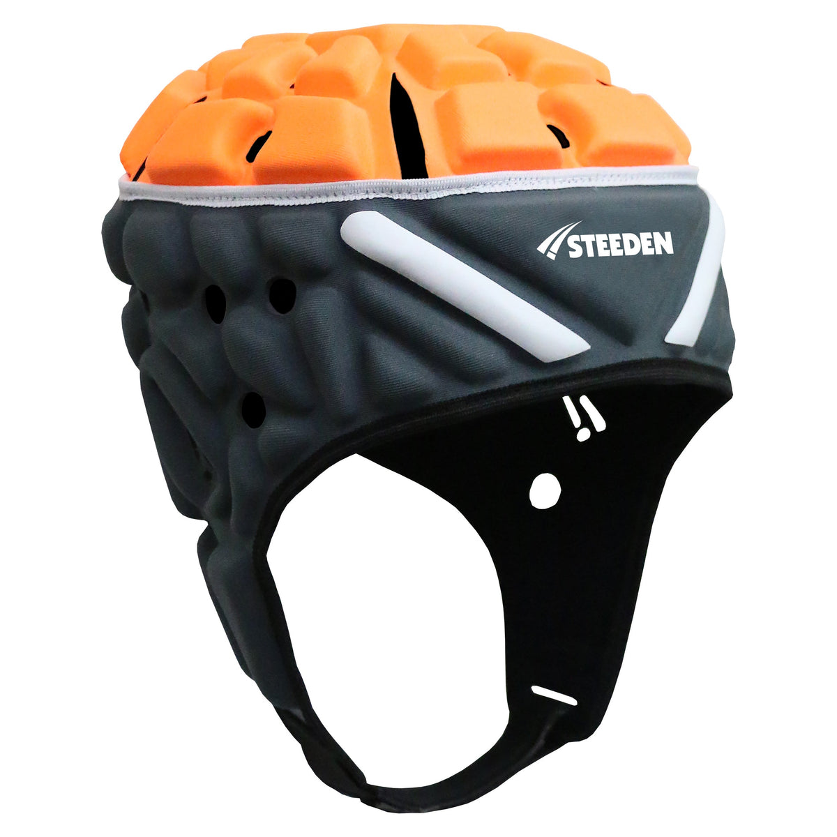 Steeden GIANTS / DARCY JONES Players 12 Headgear - Orange/Grey