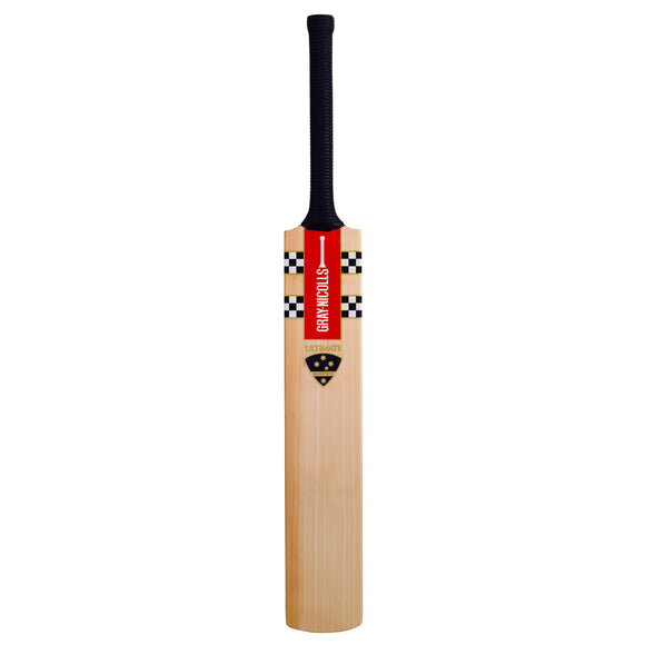 Gray Nicolls Ultimate Short Handle English Willow Cricket Bat (New Graphics 2024 Model)