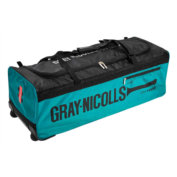 GN 1000 Wheelie Cricket Bag Aquamarine