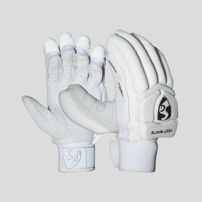 SG Test White Cricket Batting Gloves