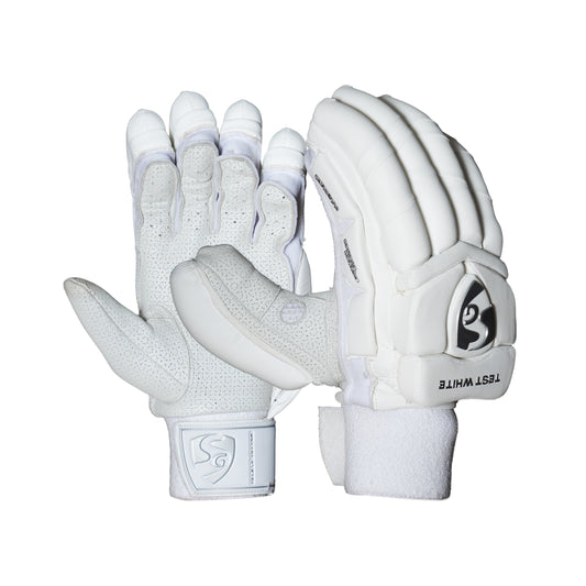 SG Test White Cricket Batting Gloves