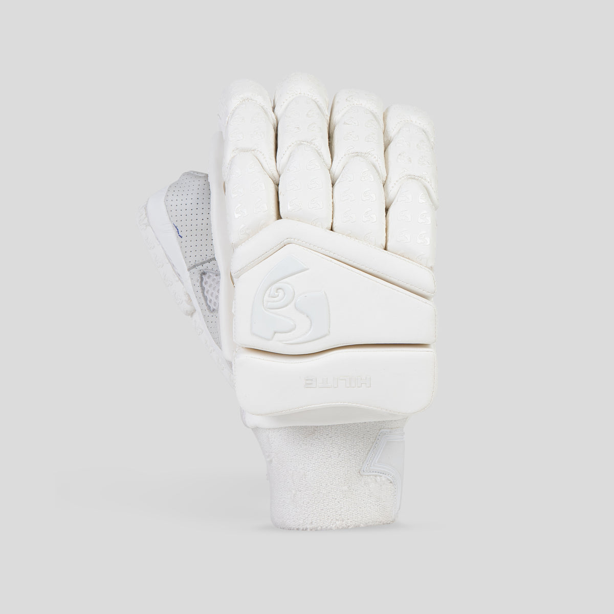 SG Hilite White Cricket Batting Gloves