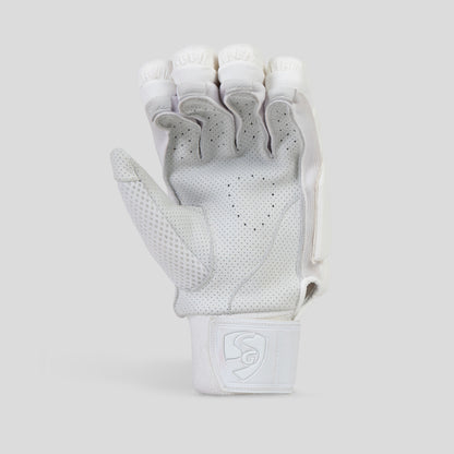SG Hilite White Cricket Batting Gloves
