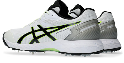 Asics 350 Not Out FF Cricket Spikes Shoe White/Black