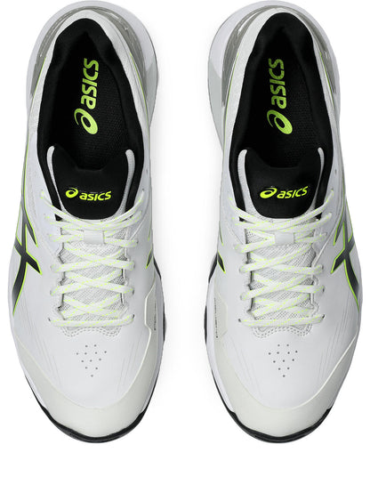 Asics 350 Not Out FF Cricket Spikes Shoe White/Black