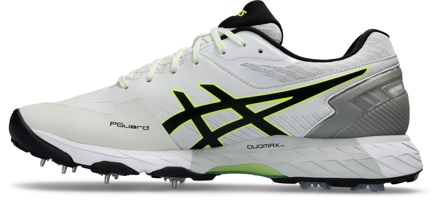 Asics 350 Not Out FF Cricket Spikes Shoe White/Black