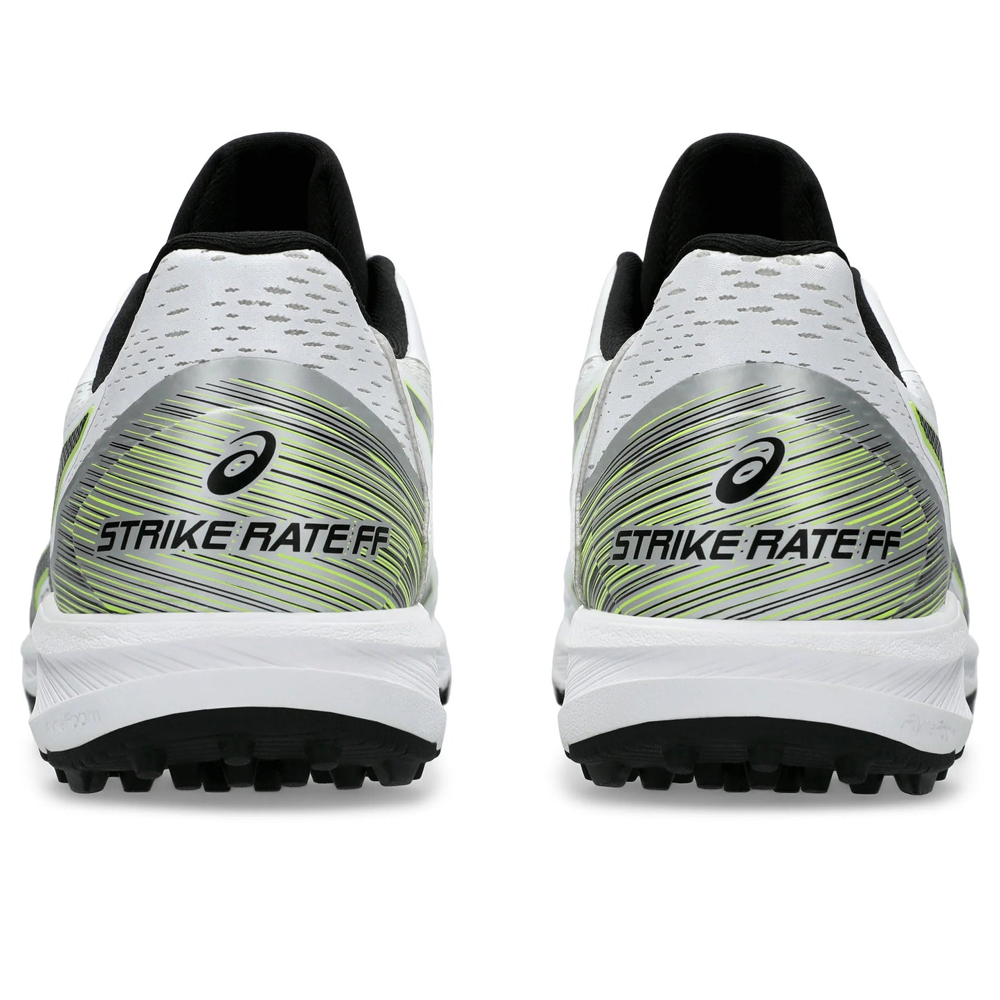 Asics Strike Rate FF Cricket Spikes White/Black