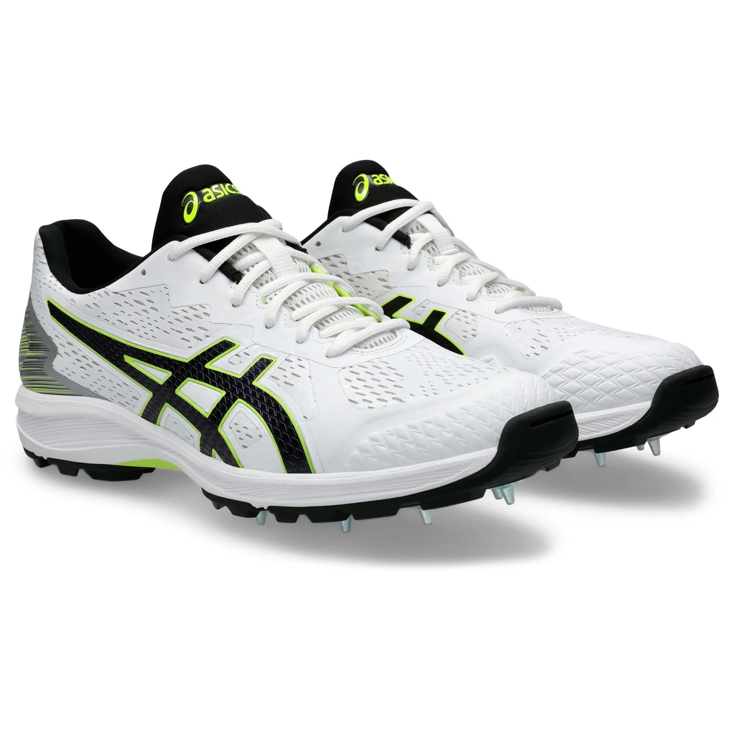 Asics Strike Rate FF Cricket Spikes White/Black