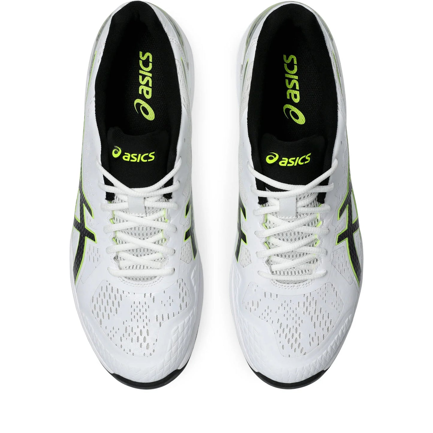 Asics Strike Rate FF Cricket Spikes White/Black