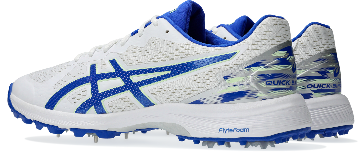 Asics Quick Single White/Neon Blue New 2026