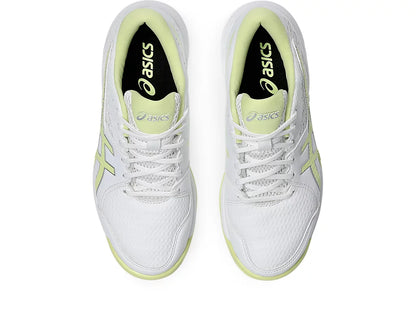 Asics Gel Peake 2 Women's Cricket Rubber Shoe White/Huddle Yellow