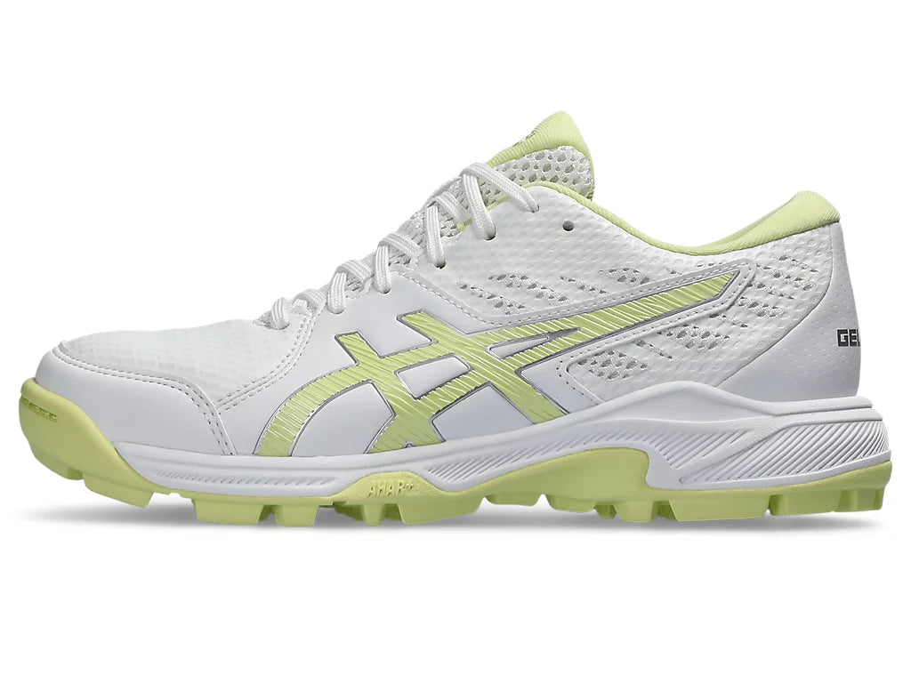 Asics Gel Peake 2 Women's Cricket Rubber Shoe White/Huddle Yellow