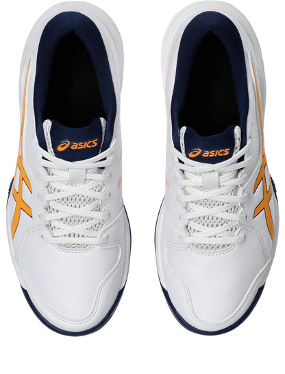 Asics Gel Peake 2 Cricket Shoe White/Stadium Orange