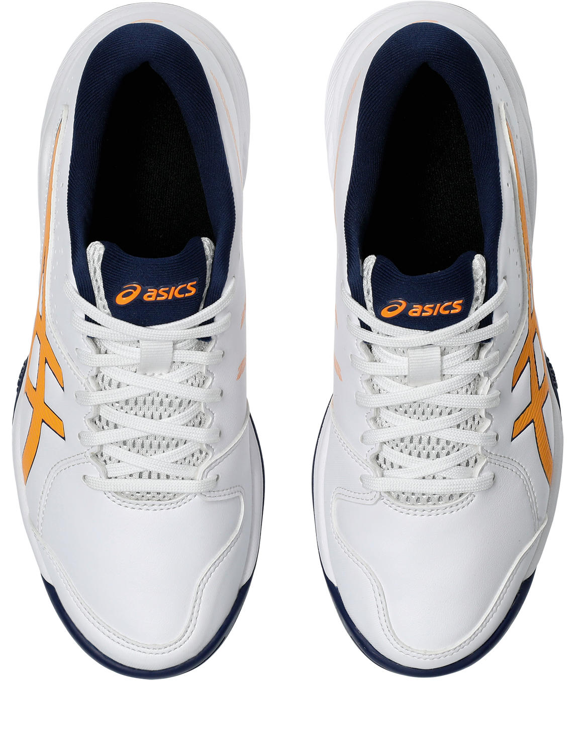 Asics Gel Peake 2 GS (Junior) Cricket Shoe White/Stadium Orange