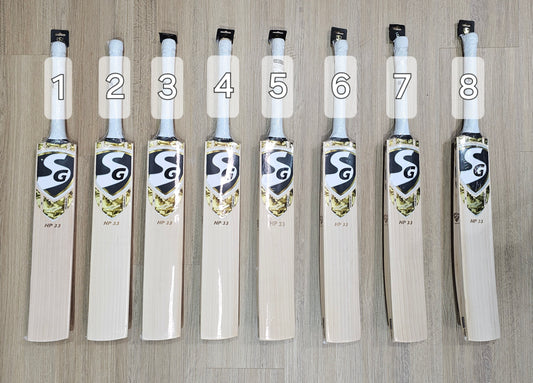 SG HP 33 Short Handle English Willow Cricket Bat