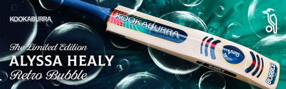 Kookaburra Retro Bubble ALYSSA HEALY Limited Edition English Willow Cricket Bat