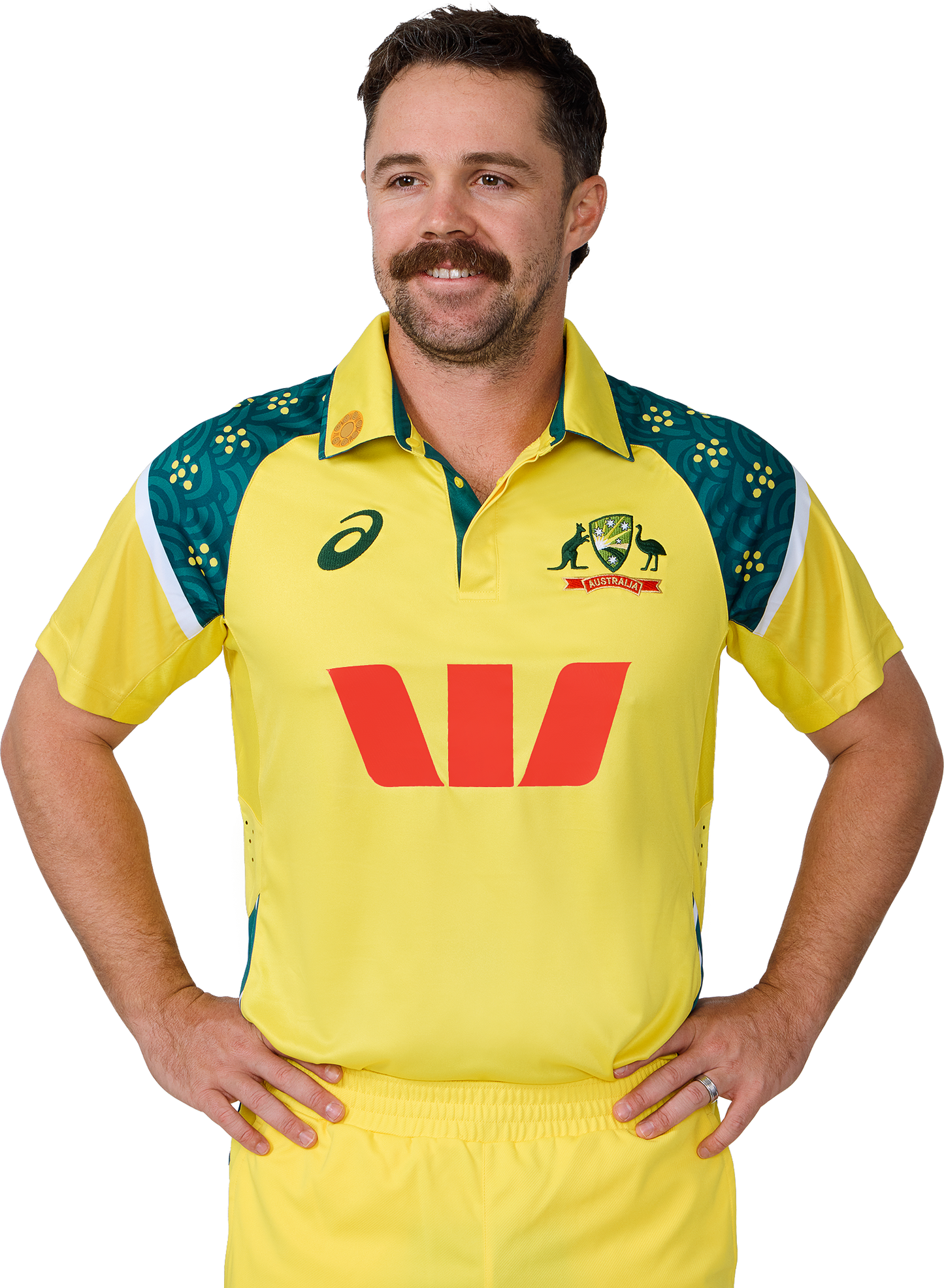 Cricket Australia Replica ODI Home Shirt Mens