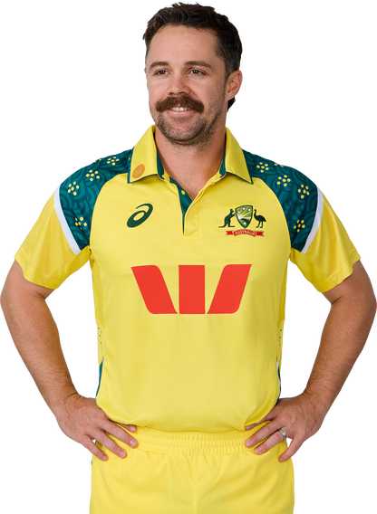 Cricket Australia Replica ODI Home Shirt Mens