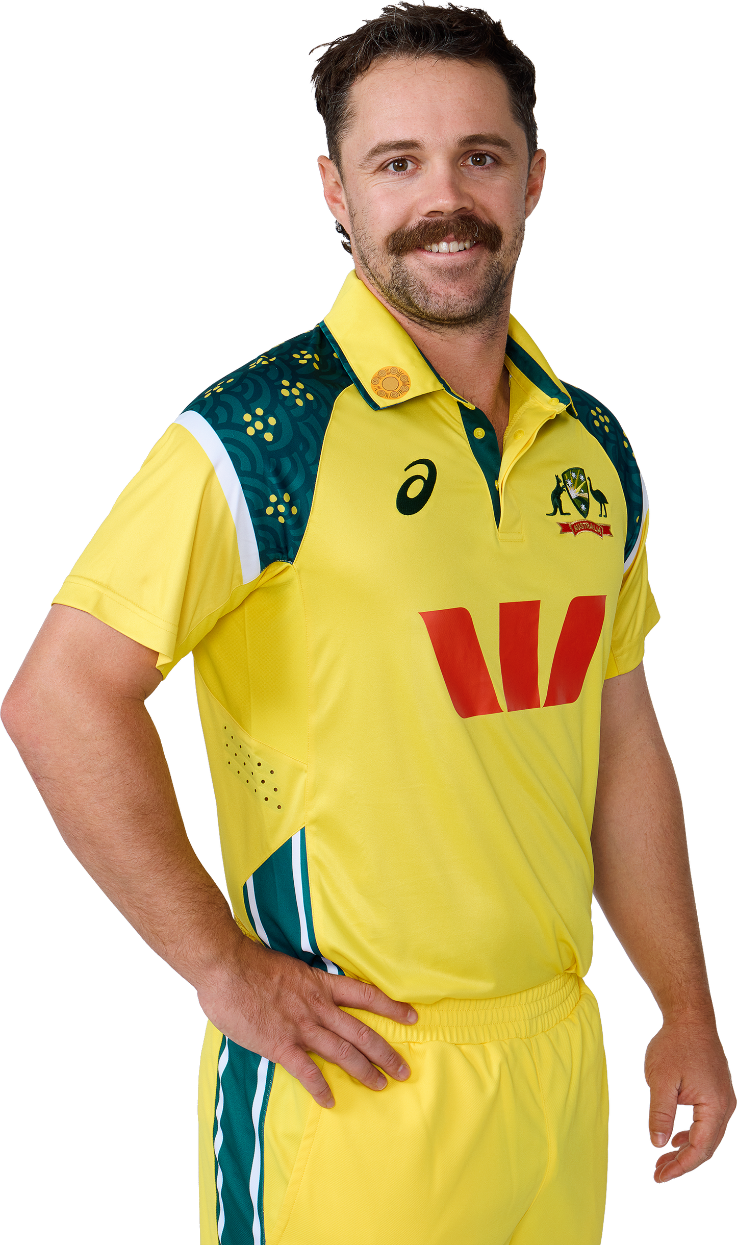 Cricket Australia Replica ODI Home Shirt Mens