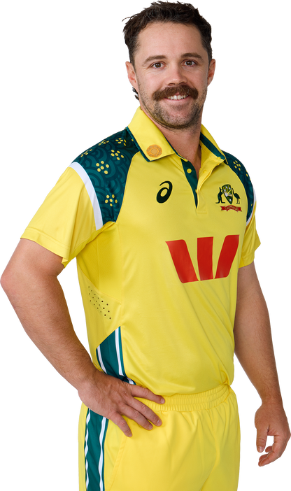 Cricket Australia Replica ODI Home Shirt Mens
